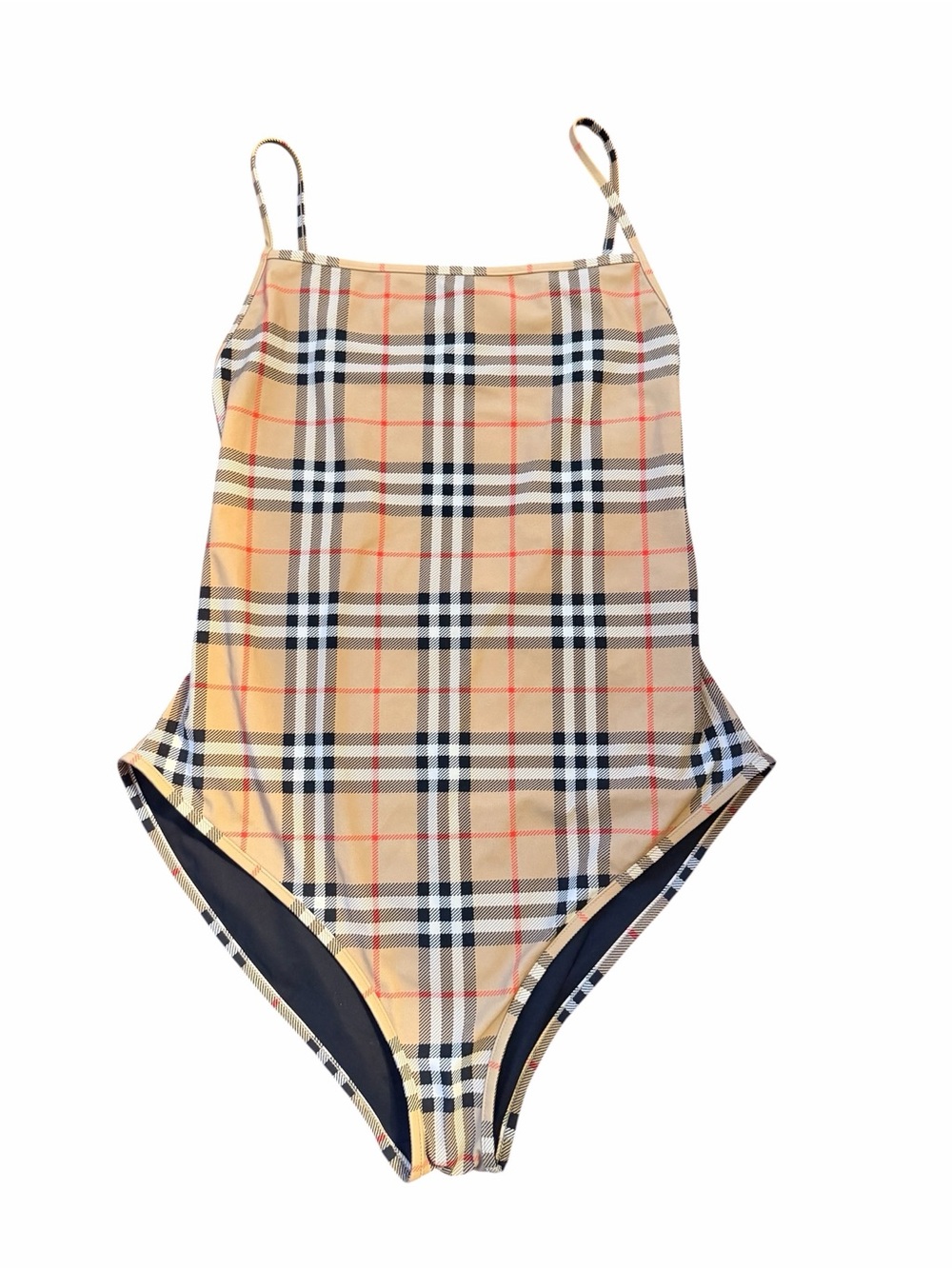 Burberry Nova Check One Piece Swimsuit SP Made in Portugal - Picture 2 of 8